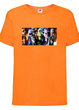 Футболка детская мортал комбат 005 (mtc 005) оранжевая 104-116-128-140-152-164