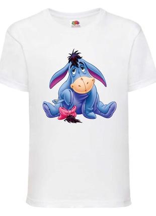 Футболка детская винни пух 0018 (wnp 0018 wh) белая, размер 98-104-116-128-140-152-164 см