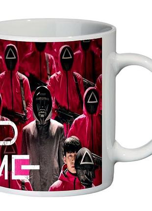 Кружка игра в кальмара 007 supercup (squid game) (чашка-sqg-007)