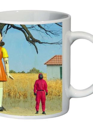 Кружка гра в кальмара 0010 supercup (squid game) (чашка-sqg-0010)