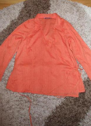 Блузка на запах