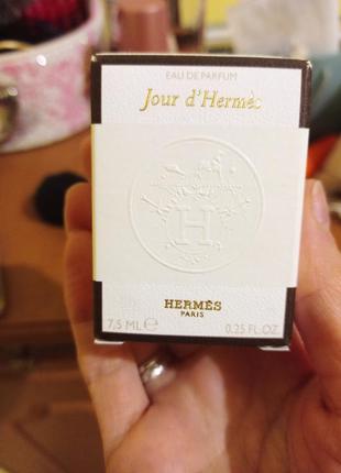 Hermes jour d'hermes парфюм мини остаток
