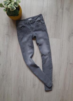Ovs джинси сірі стрейчеві