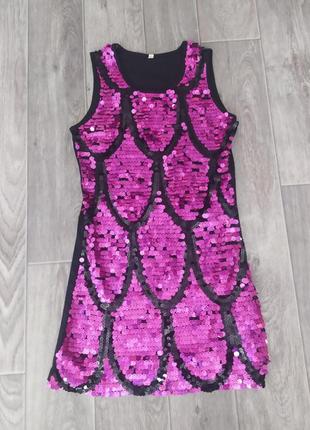 Платье, сарафан пайетки
