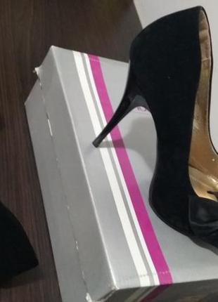 Miss ilona шикарні туфлі на шпильці, підборі р. 38/24,5 см новенькі4 фото