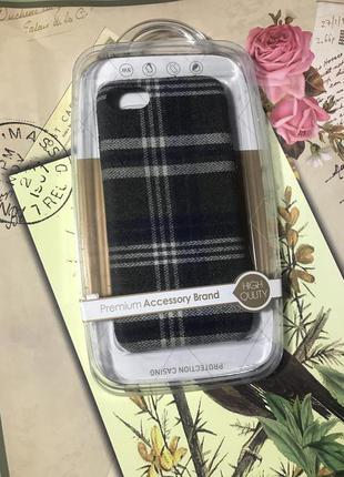 Чохол на iphone 7,8 в клітинку