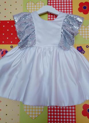 Новое детское платье, на 1 годик.1 фото