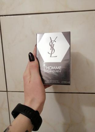 Туалетная вода для мужчин yves saint laurent l`homme (ив сен лоран эль хомм)2 фото