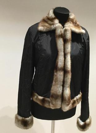 Куртка с мехом simonetta ravizza