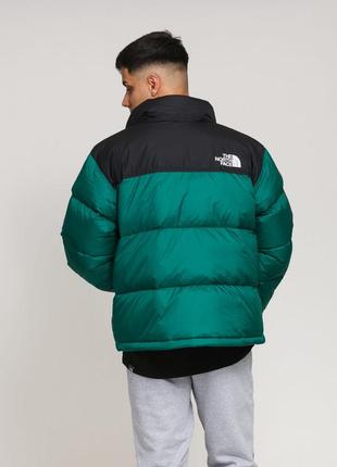 Зимний пуховик tnf 700 the north face 1996 nuptse green зеленый тнф зе норт фейс2 фото