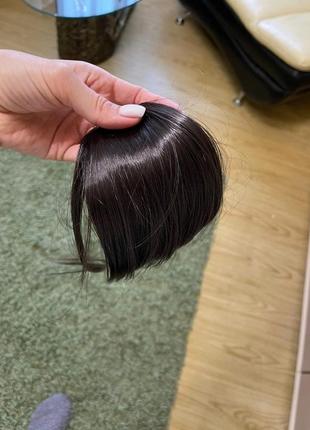 Накладная челка для фотосессии.