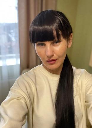 Накладная челка для фотосессии.