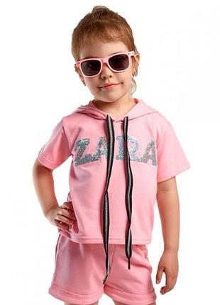 Костюм шорты и футболка zara