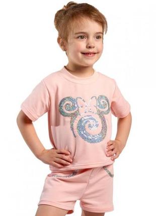 Костюм шорты и футболка микки-минни