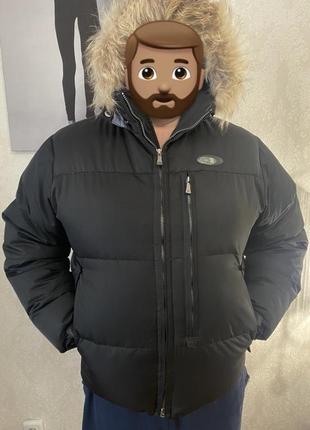 Мужской пуховик пух