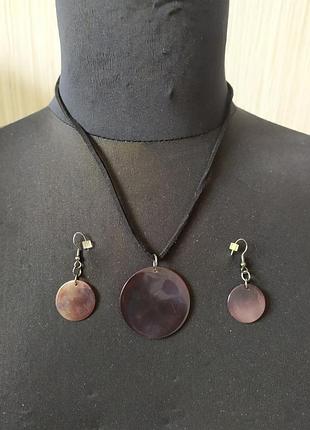 Комплект: чокер и серьги , next