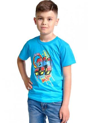 Футболка для хлопчика а-4 в навушниках