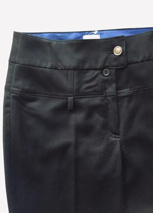 Черные шерстяные брюки франция4 фото