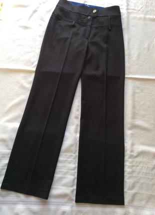 Черные шерстяные брюки франция3 фото