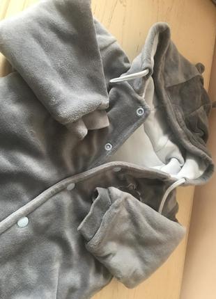 Велюрова куртка толстовка на синтепоні6 фото