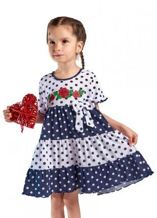 Детское платье матрешка