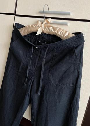 Лляні штани, бриджі george2 фото