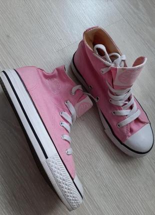 Высокое кеды на девочку