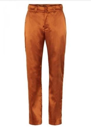 Атласні сатінові брюки трендового кольору numph2 фото