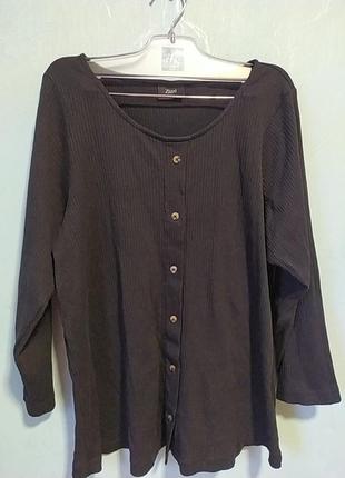 Лонг в рубчик