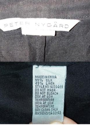 Peter nygard блуза жакет тряпжуан азиатский пиджак шелк, лен!8 фото