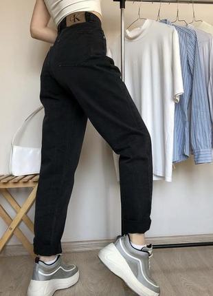 Черные джинсы calvin klein high waist3 фото