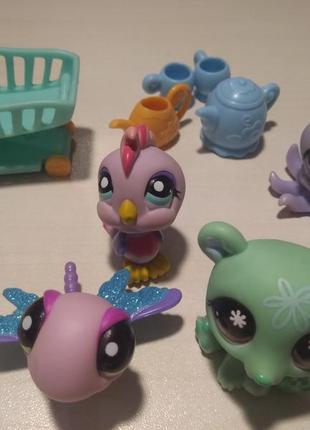 Фігурки littlest pets shop, hasbro, набір