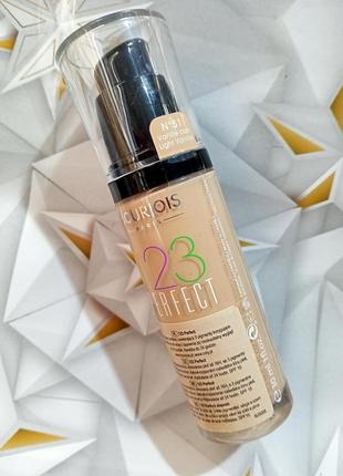 Bourjois 1,2,3 perfect foundation 30мл. франція. тони 51,52,53. супер ціна!