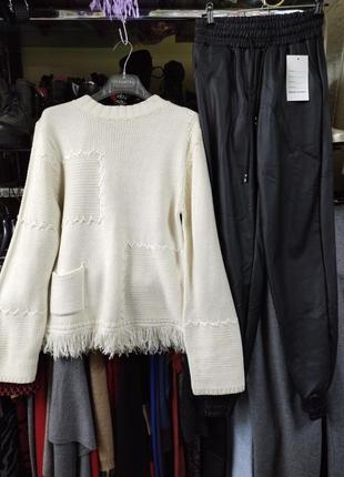 Классный саитерок цвет,,слоновая кость,, р s  ц 150 гр 👍👍👍