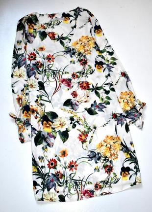 George шикарное платье туника в цветочный принт. м.10.384 фото