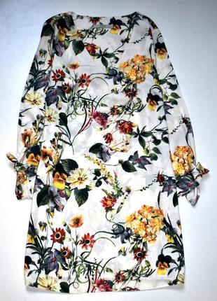 George шикарное платье туника в цветочный принт. м.10.38