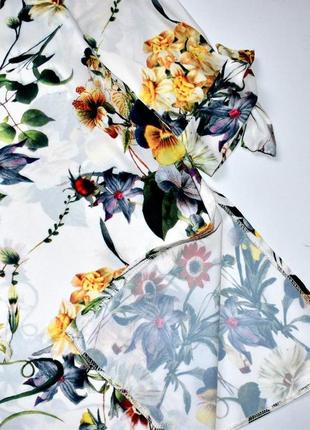 George шикарное платье туника в цветочный принт. м.10.387 фото