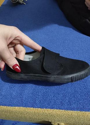 Текстильные тапки тапочки мокасины перезувачка в школу zeco