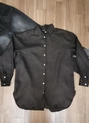 Красива льяная сорочка великого розміру.