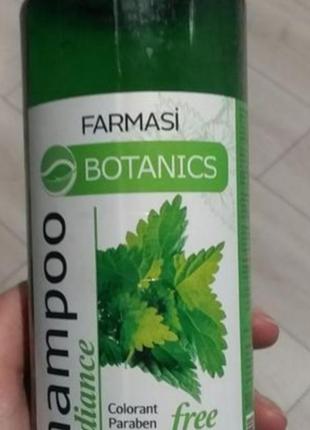 Шампунь botanics sage shampoo с экстрактом крапивы, 500 мл, фармаси, турция.2 фото