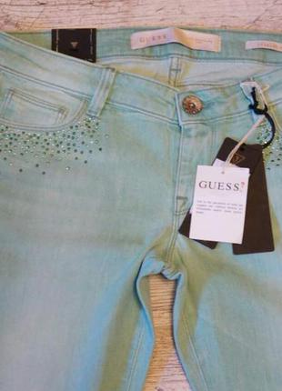 Шикарные джинсы скини guess оригинал4 фото