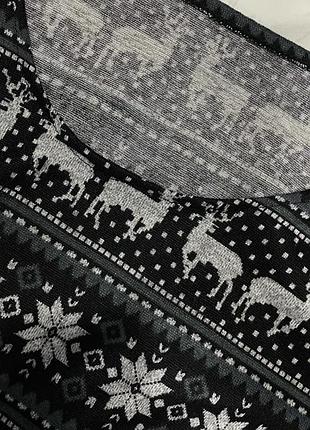 Сукня в зимовий принт 3