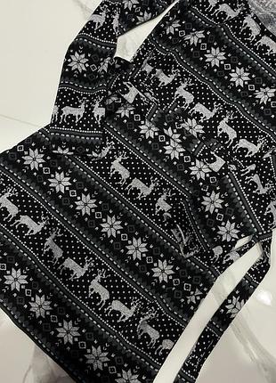 Сукня в зимовий принт 2