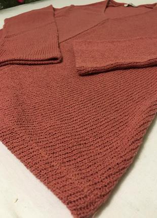 Zara лёгкий хлопковый oversize свитер джемпер свитшот в составе коттон1 фото
