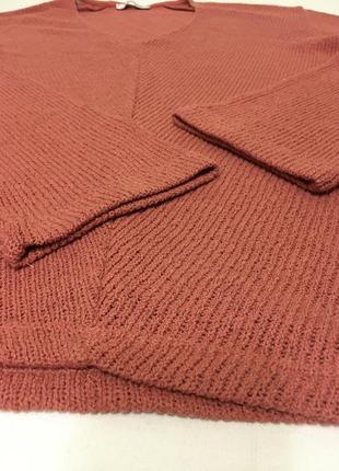 Zara лёгкий хлопковый oversize свитер джемпер свитшот в составе коттон2 фото