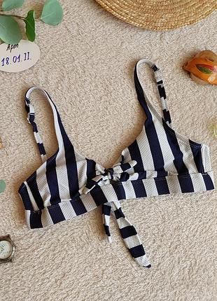 Текстурный полосатый лиф. (38/40)