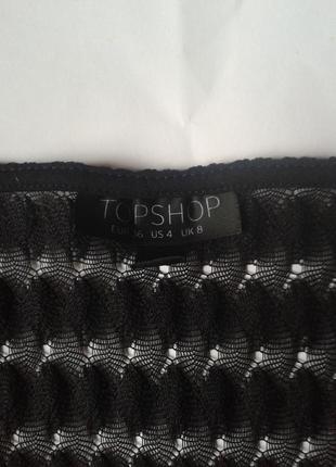 Чорне мереживне боді topshop7 фото