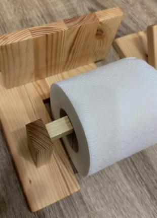 Держатель для туалетной бумаги с полкой и вешалка для полотенца