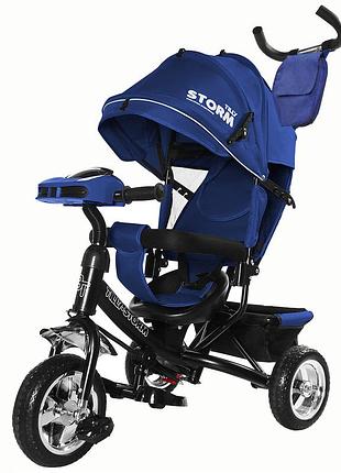 Дитячий триколісний велосипед storm, «tilly» (t-349/2), колір blue (синій)