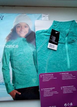 Термо кофточка на дівчинку 122-128 см crivit німеччина